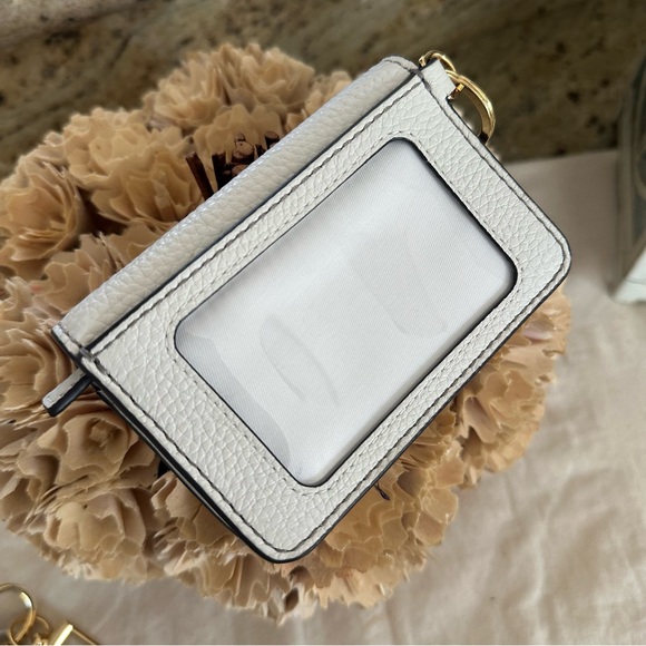 New TORY BURCH THEA FLAP CARD CASE only new ivory available rest sold out - Picture 5 of 10